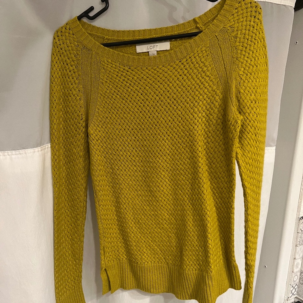 Mustard Loft Sweater
